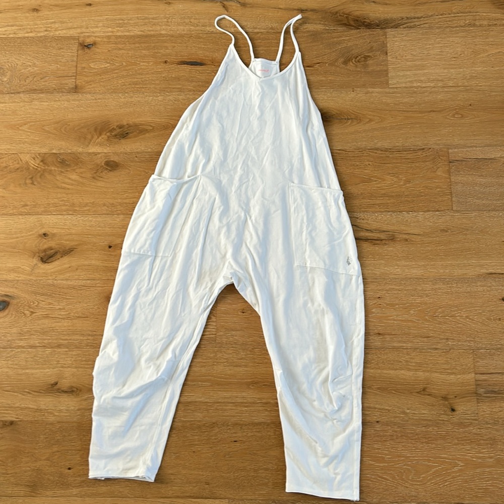 Free People Hot shot onesie in white